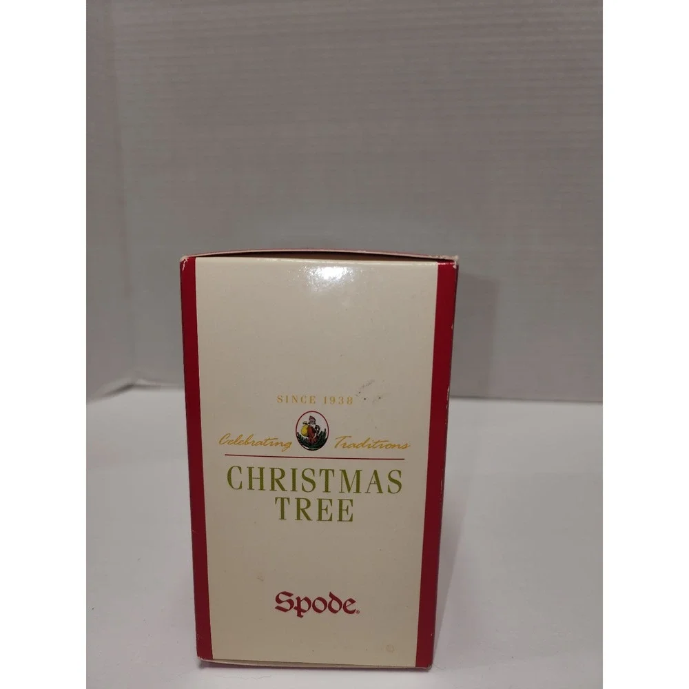 Spode Christmas Tree Ornament Bell Our First Christmas Together 2009 Replacement